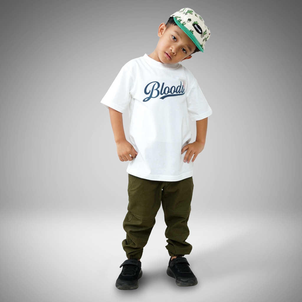 Bloods Series Kids Kaos Anak Tinycore 06 White