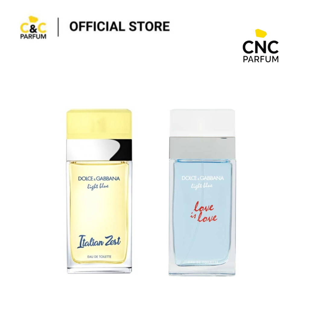 Dolce And Gabbana Light Blue Italian Zest  &   Light Blue Love Is Love Woman EDT 100Ml