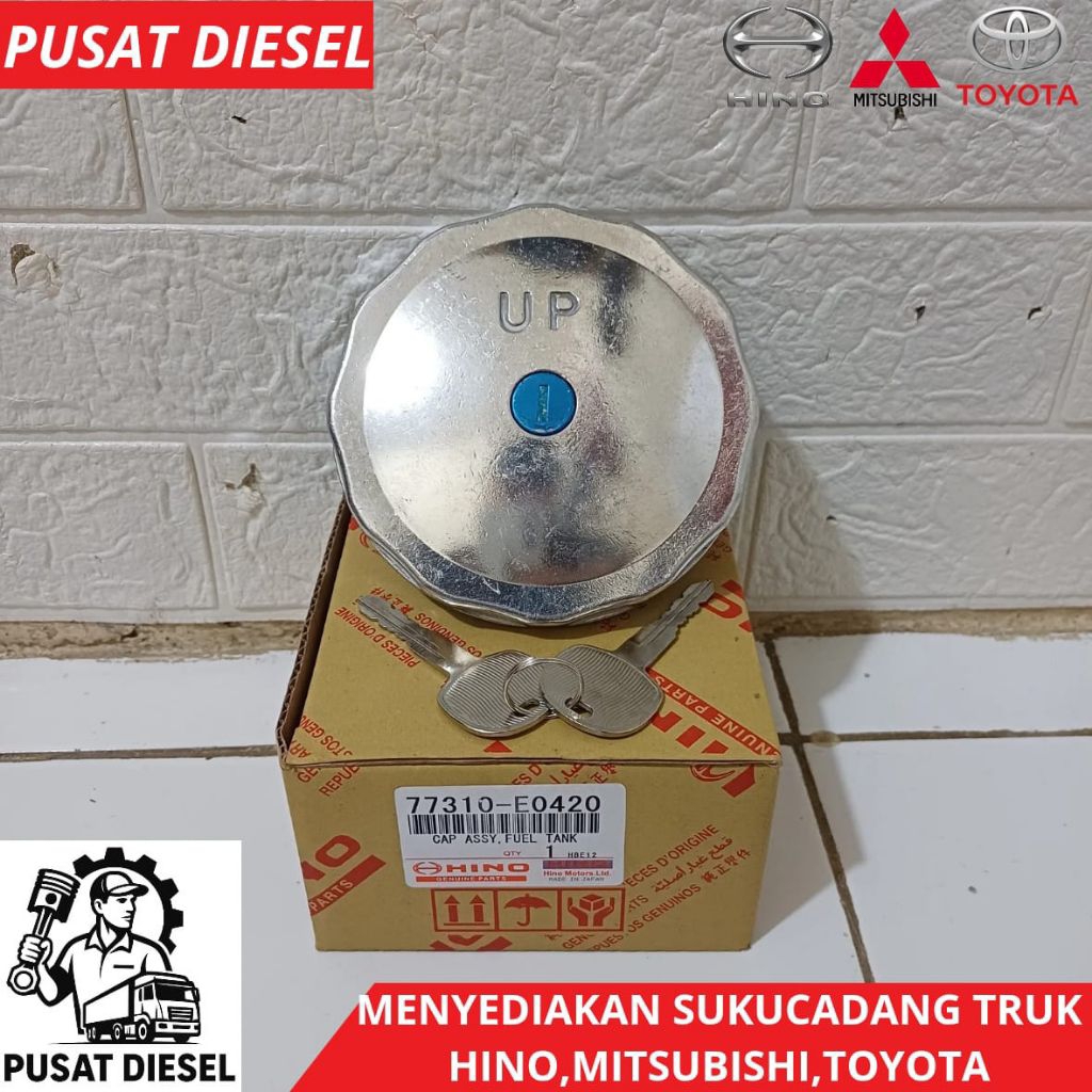 TUTUP TANGKI BAHAN BAKAR HINO 500 ASLI 77310-E0420