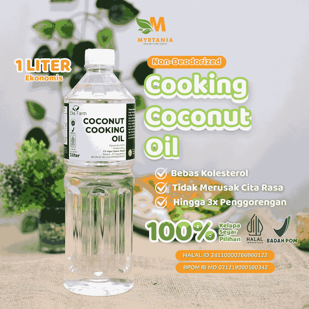 Minyak Goreng Kelapa Non RBD Eka Farm