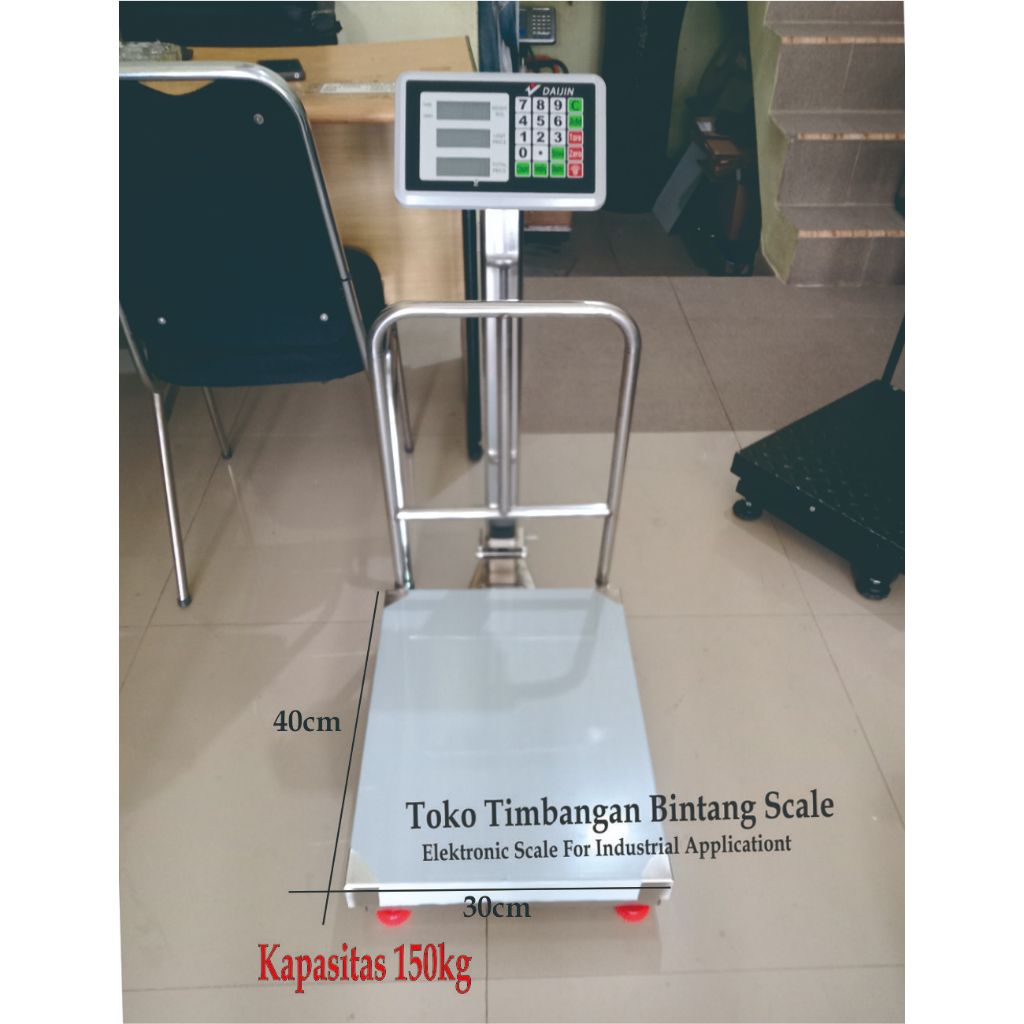 Timbangan Duduk Digital Tahan Air 150kg Daijin