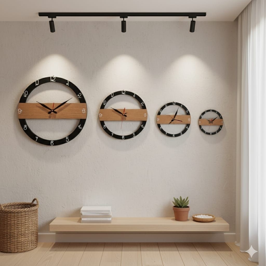 Jam dinding Minimalis Aesthetic jam hiasan dinding ruang tamu jam hiasan dinding hiasan ruang keluar