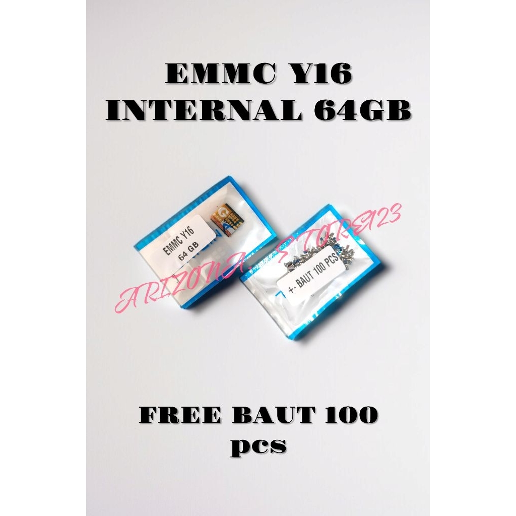 EMMC UNTUK HP VIVO Y16 INTERNALTINGGAL PASANG LANGSUNG NYALA
