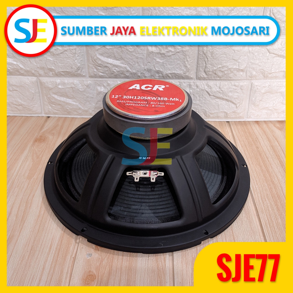 Speaker ACR PRO 12 Inch 30H120SRW38B / Speaker Wofer ACR 12" 30H120SRW38B / Speaker ACR PRO 12"