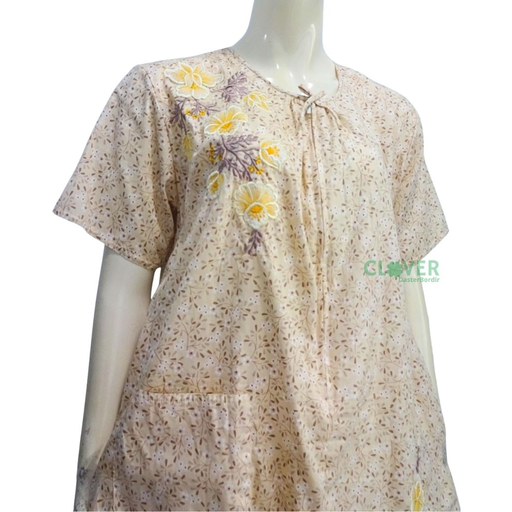 Daster Katun Jepang Tokai - Daster bordir malang - DB 3