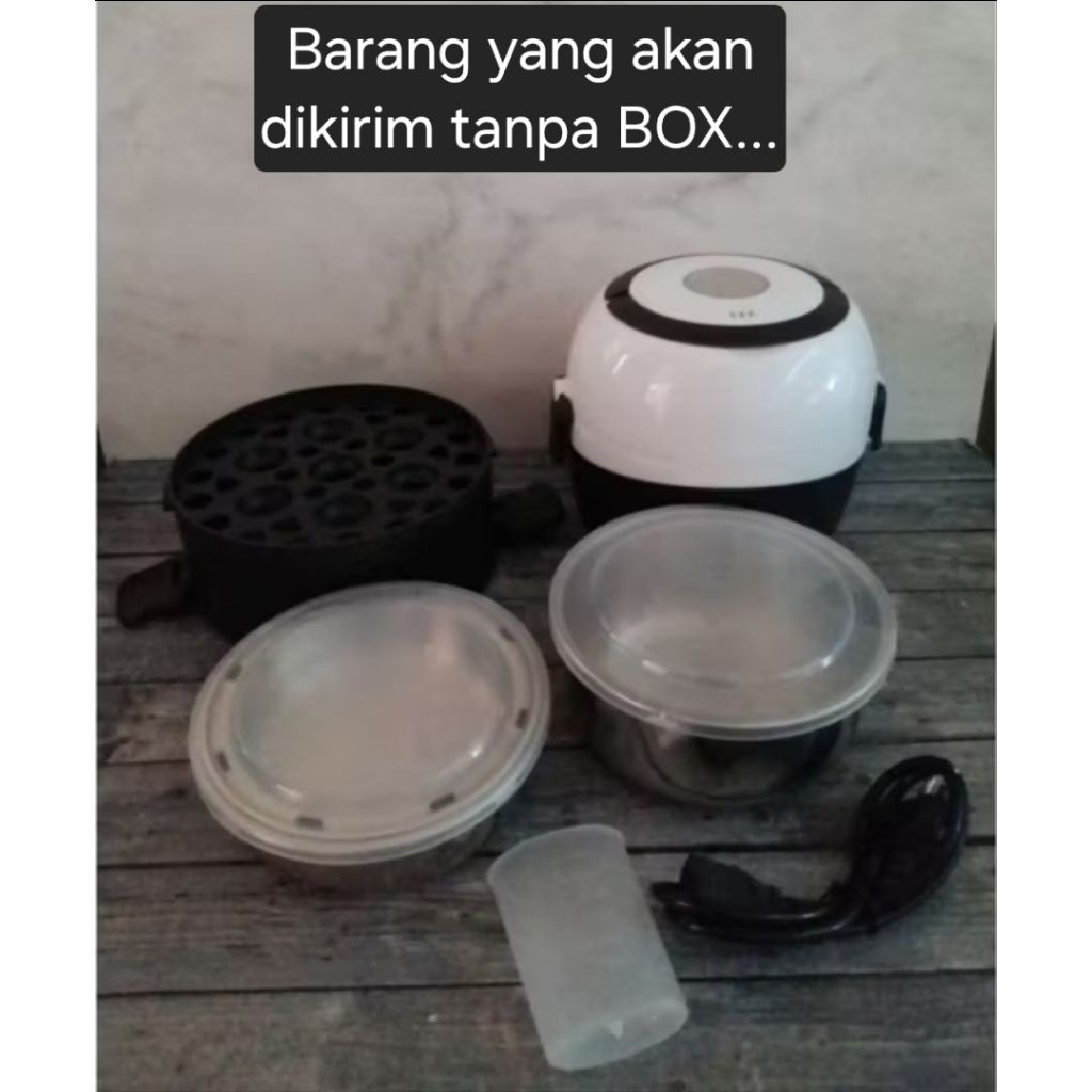 Portable Electric Lunch Box Tempat Makan Listrik
