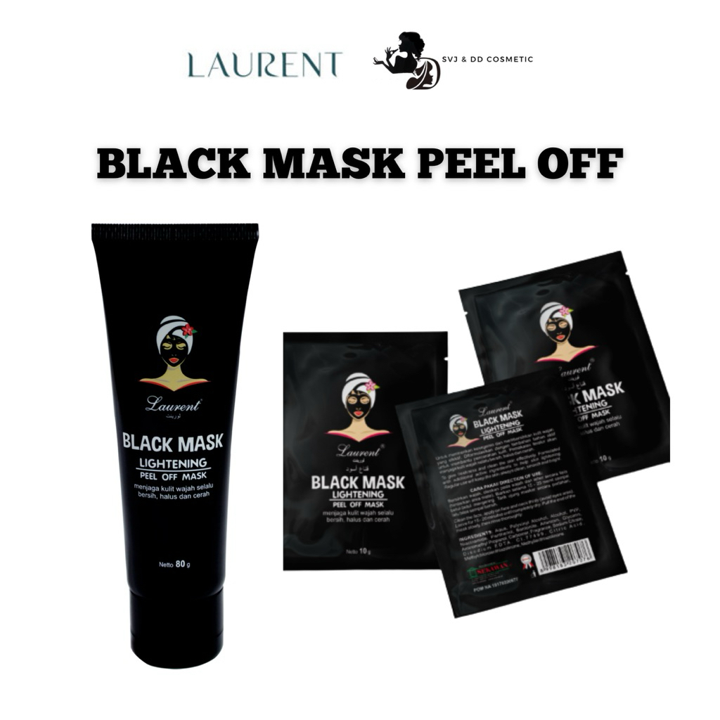 Laurent Black Mask Peel Off