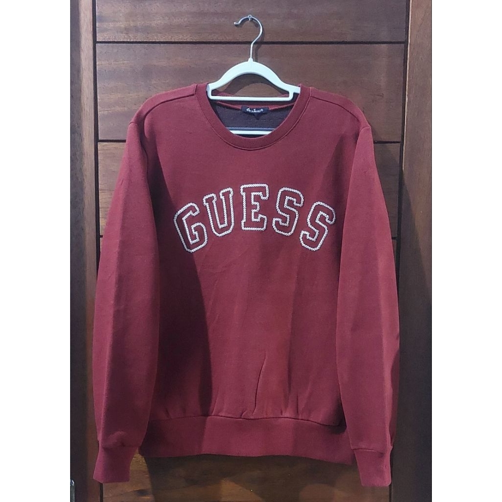 Crewneck Guess Maroon
