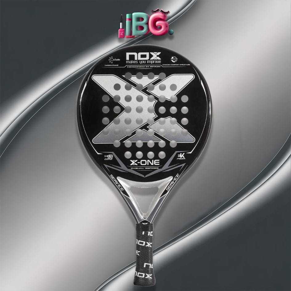 Racket Padel Nox X one casual black 2023 Nox X ONE black 2023