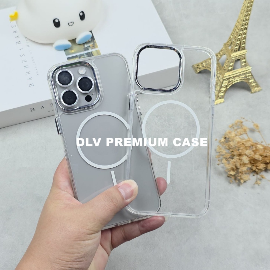 CASE CRYSTAL CLEAR MAGSAFE IPHONE 13 / IPHONE 13 PRO / IPHONE 13 PRO MAX MAG-07 (DLV)