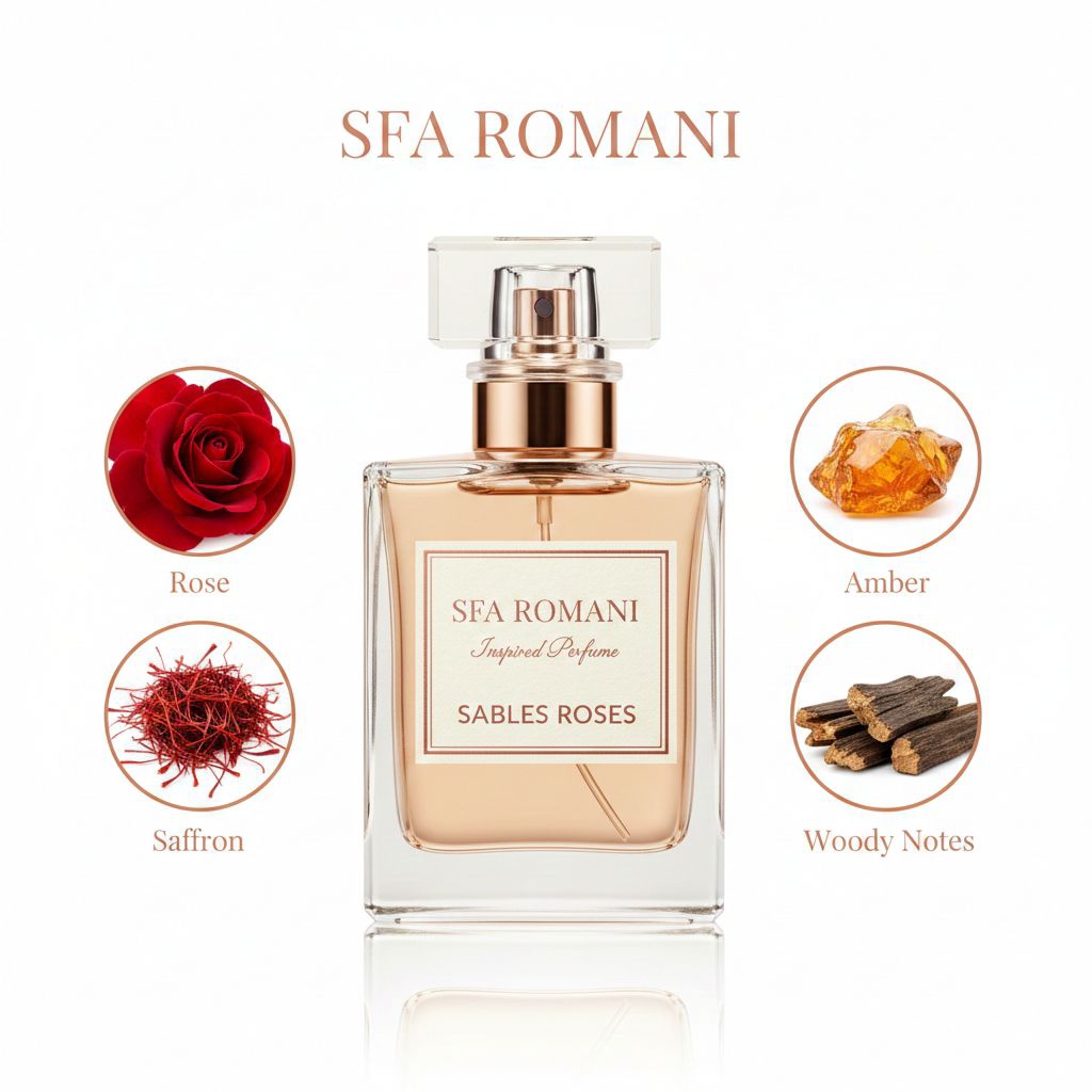 SFA ROMANI inspired LVSblRose Eau De Perfume