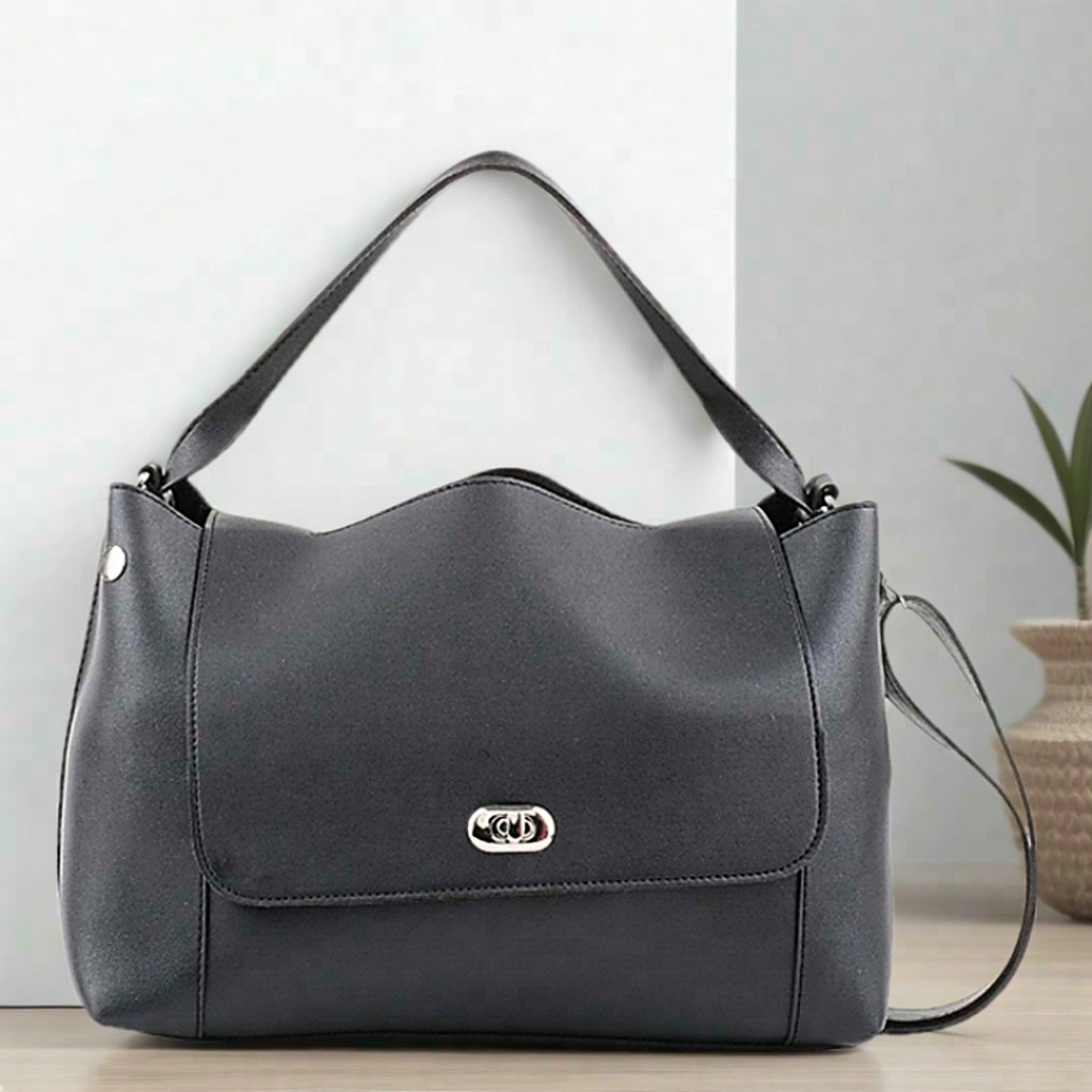Tas Selempang Wanita Garsel Fashion FSY 5362 Hitam