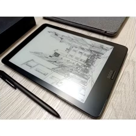 Onyx Boox Nova Pro 8 inch e-reader journalling with stylus pen preloved ereader