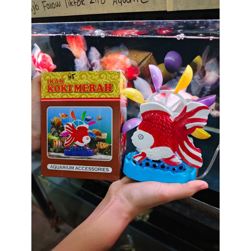aksesoris gelembung aquarium