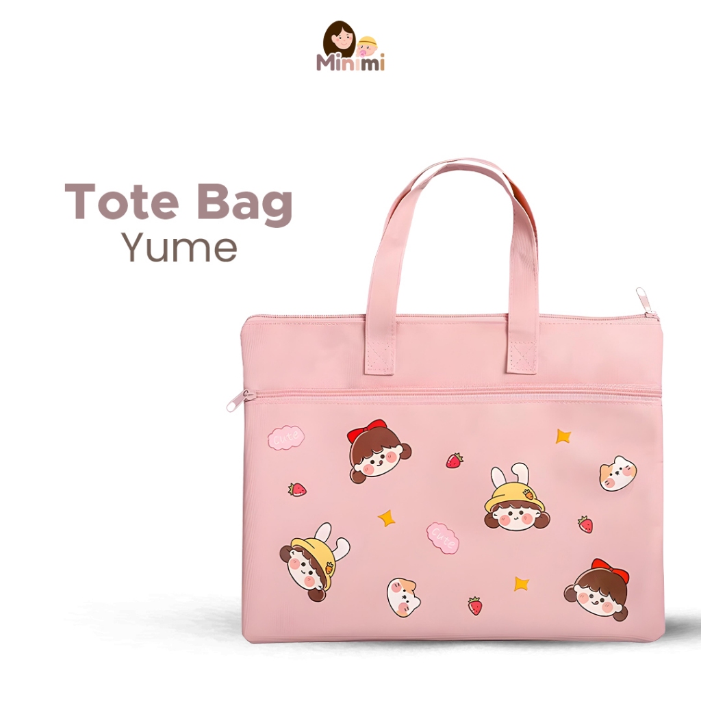 MINIMI Tote Bag Yume Tas jinjing Anak Tas Hampers Ulang Tahun