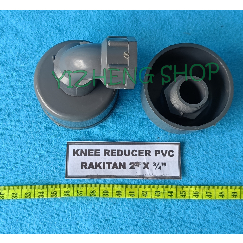 KNEE REDUCER 2 X 3/4 PVC RAKITAN