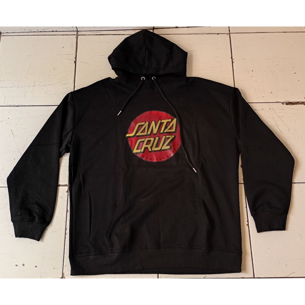 santa cruz switer hoodie jaket skateboard jaket skena jaket band "prelove" bekas si tampan.