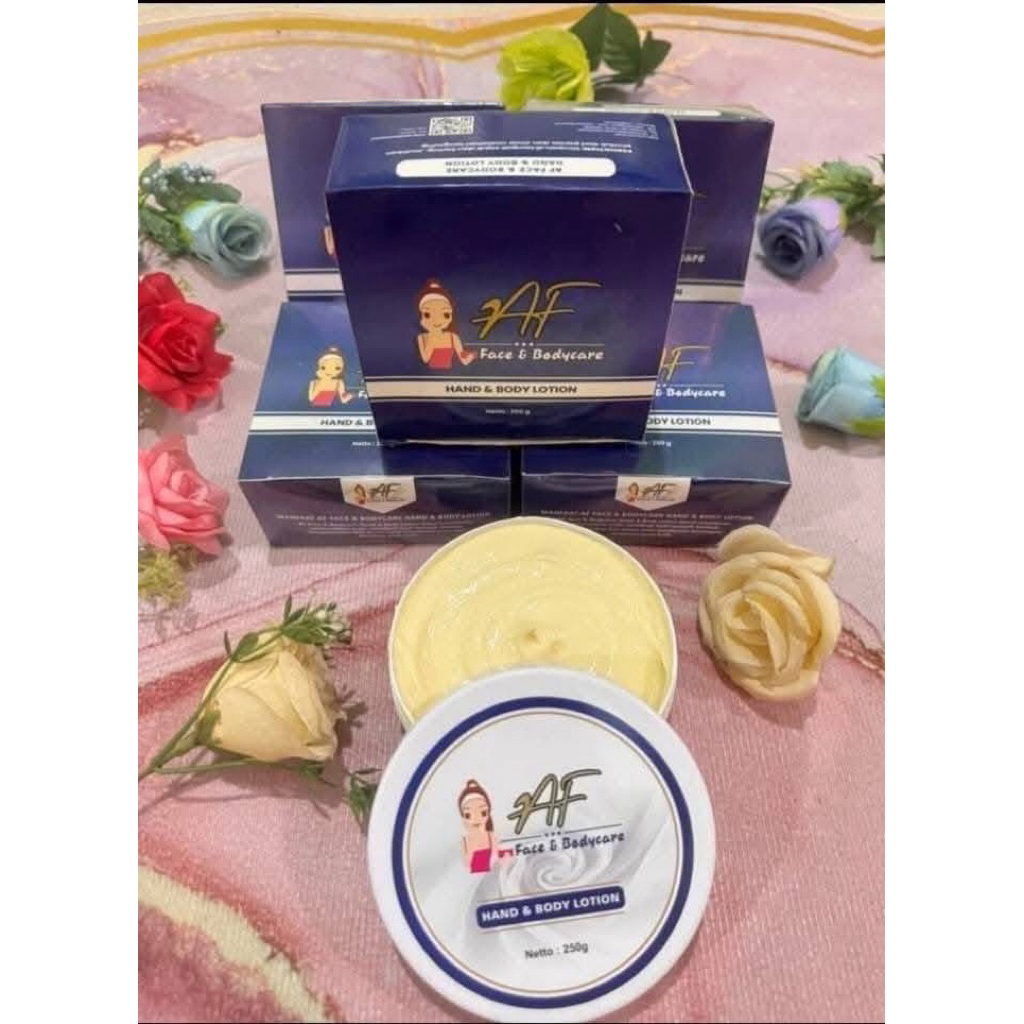 [ 5 Paket Seller ] Handbody Af || AF Glow Hand & Body Lotion Original | Mencerahkan Kulit | Melembap