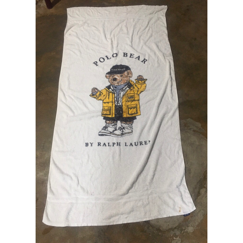Vintage Polo Bear Ralph Lauren Handuk