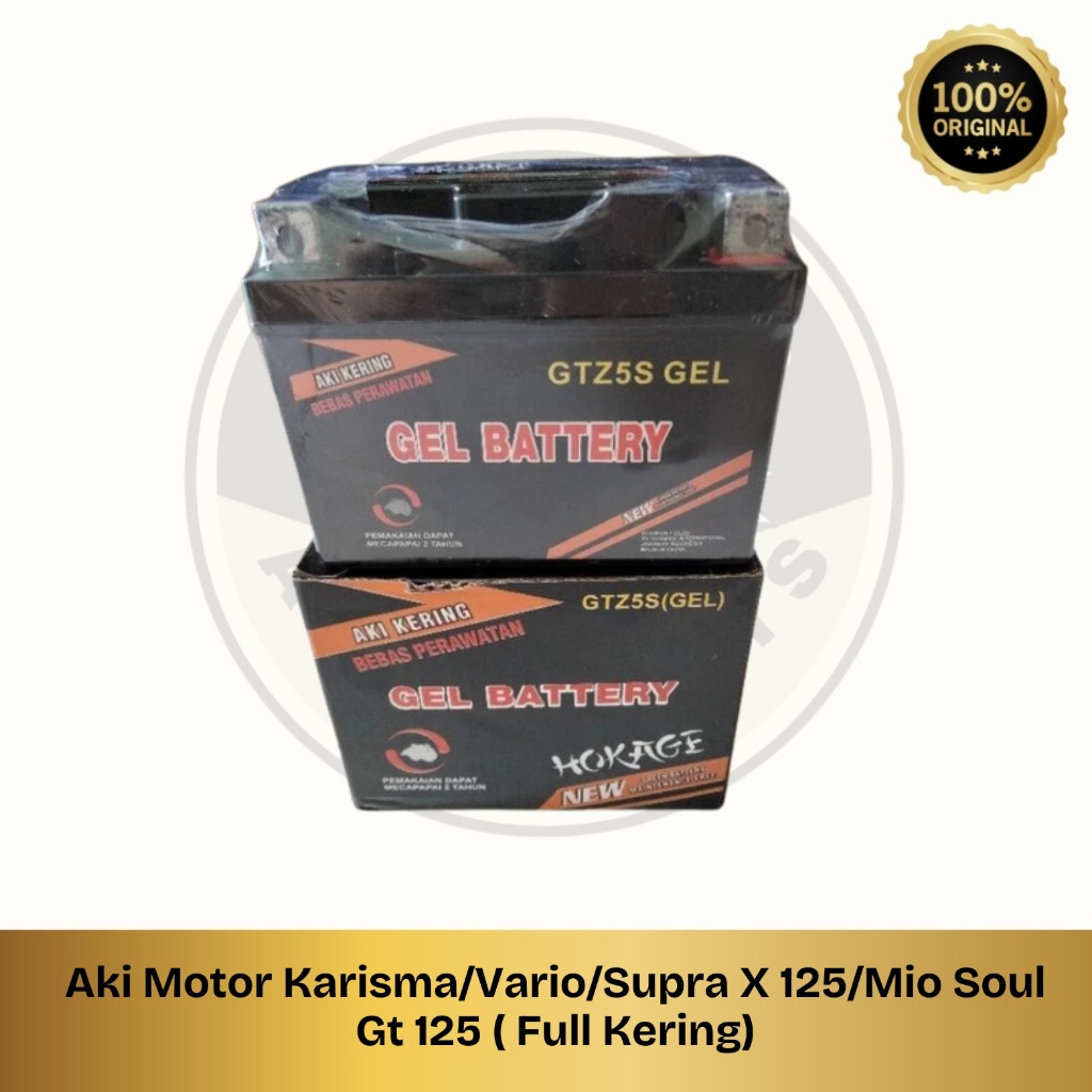 Aki Motor Karisma/Vario/Supra X 125/Mio Soul Gt 125 ( Full Kering)