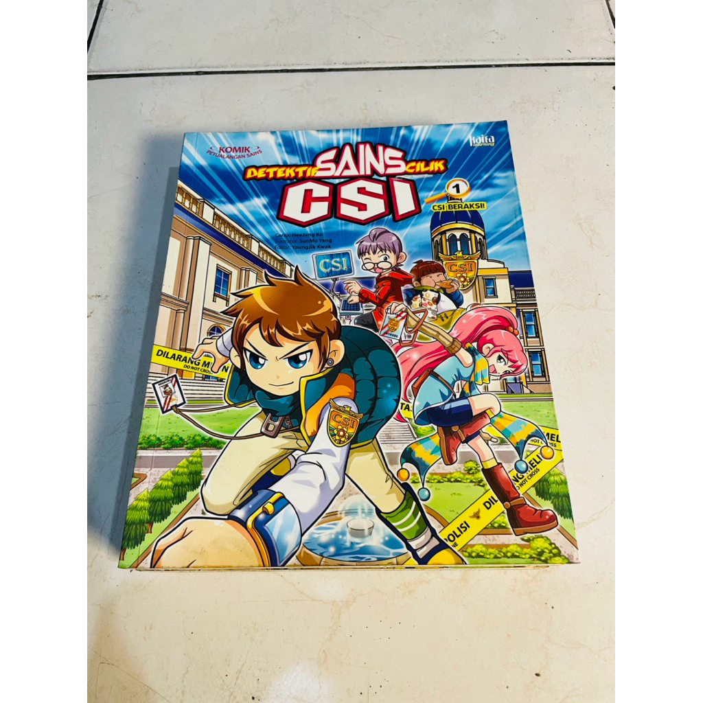 ( PROMO BUKU MURAH ORIGINAL ) BUKU KOMIK / KOMIK ANAK / REMAJA / DEWASA / KOMIK PETUALANGAN SAINS / 