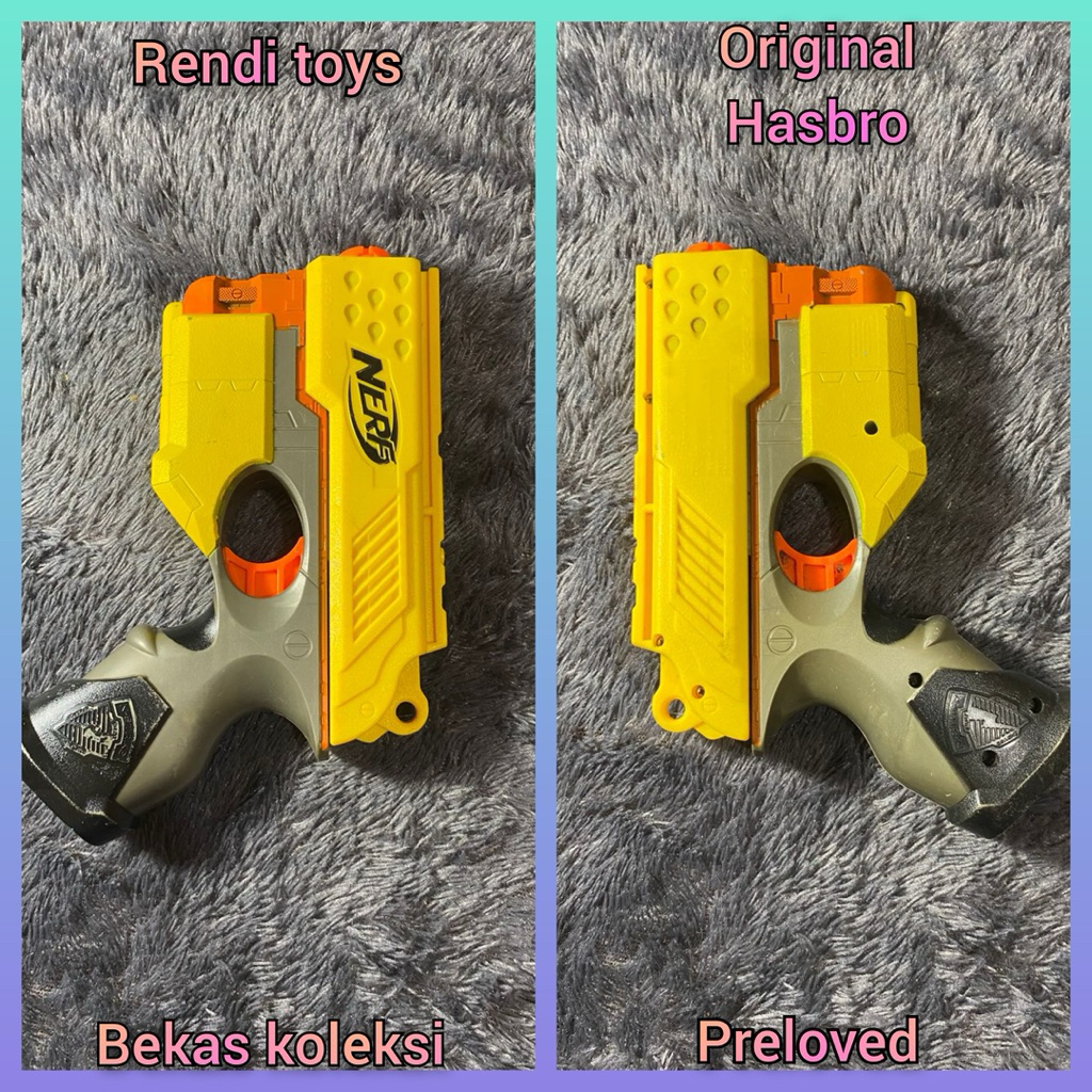 Nerf N-strike Scout Blaster Yellow Original Hasbro | Rendi Toys