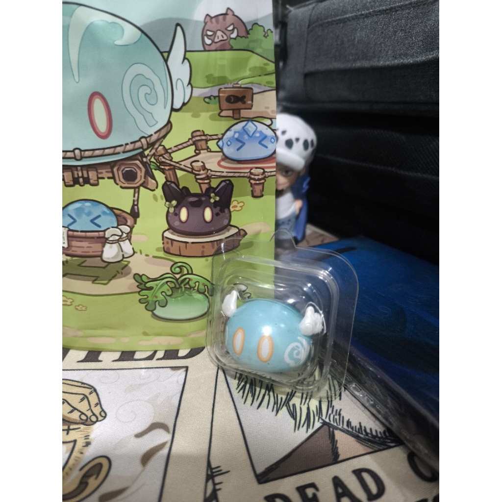 Mihoyo Genshin Impact Mini Slime Figure Anemo Slime