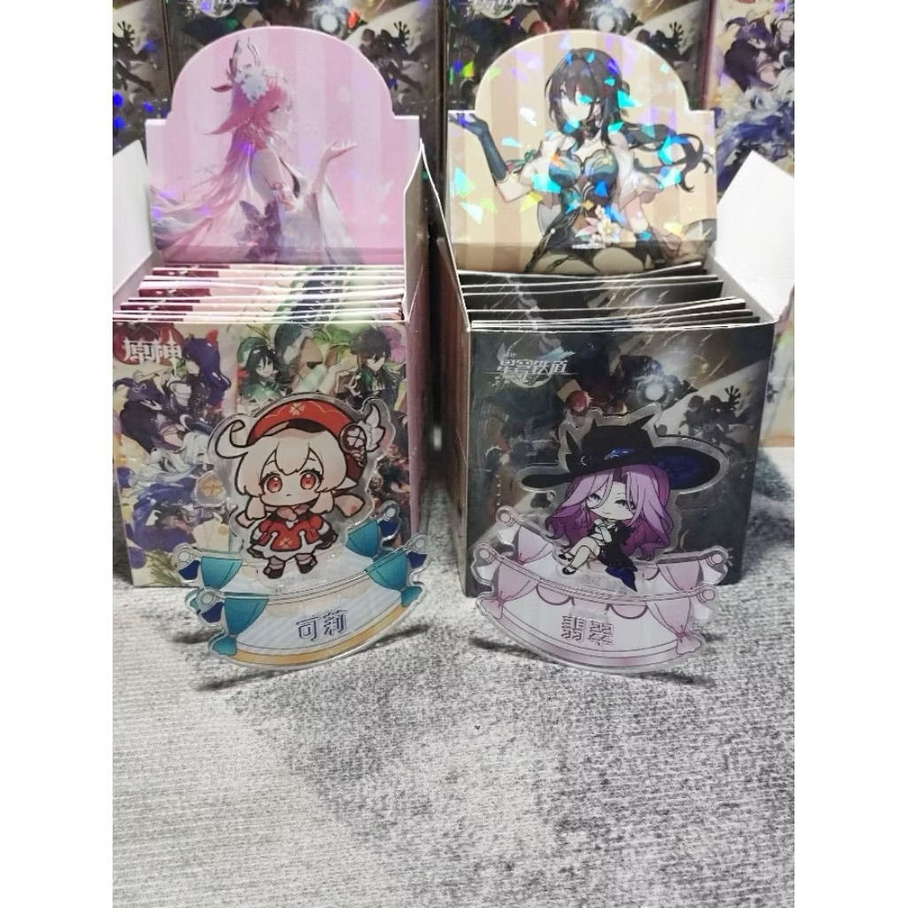 Honkai Star Rail Genshin Impact Seesaw Standee Acrylic Blind Pack Desk Decorative Acrylic Hoyoverse 