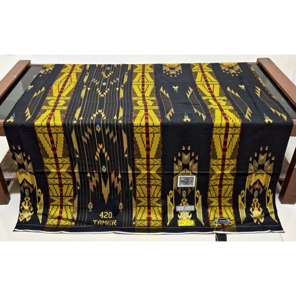 SARUNG TENUN SUTERA  MEWAH TAMER 420 SGA SGE SGF MPM LIMITED EDITION
