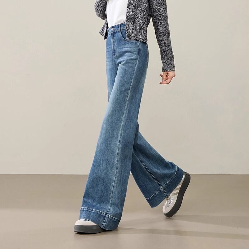 Highwaist Celana Cutbray Lipat Bawah Premium