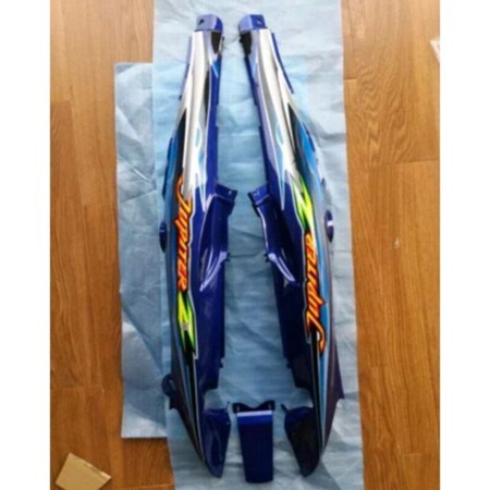 Cover Bodi Body Jupiter Z Lama Warna Biru+Sticker