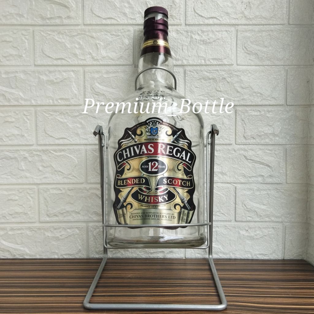 Botol Kosong Chivas Regal 12 Years Old 4,5Liter + Box