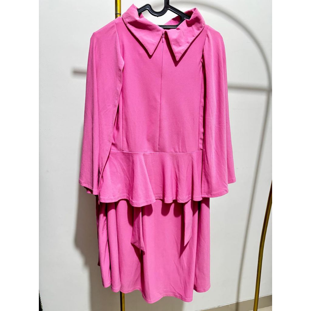 One set wanita rok bahan Kringkel sangat tebal