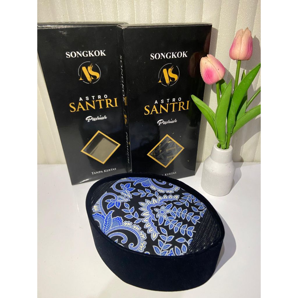 peci songkok kopiah batik merk astro santri songkok hitam songkok murah songkok viral peci hitam kop