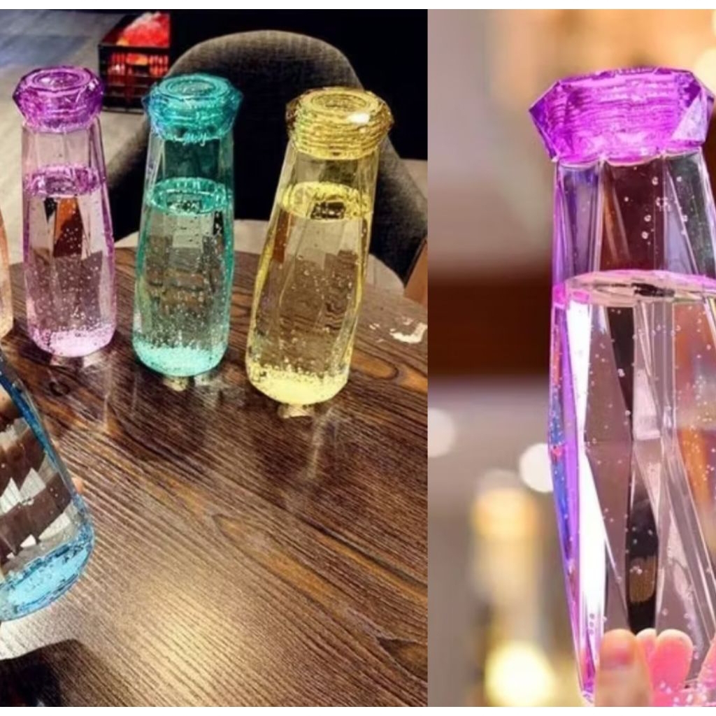 Botol Kaca Diamond Crystal