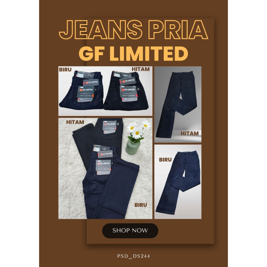 CELANA JEANS PRIA DEWASA "GF LIMITED"