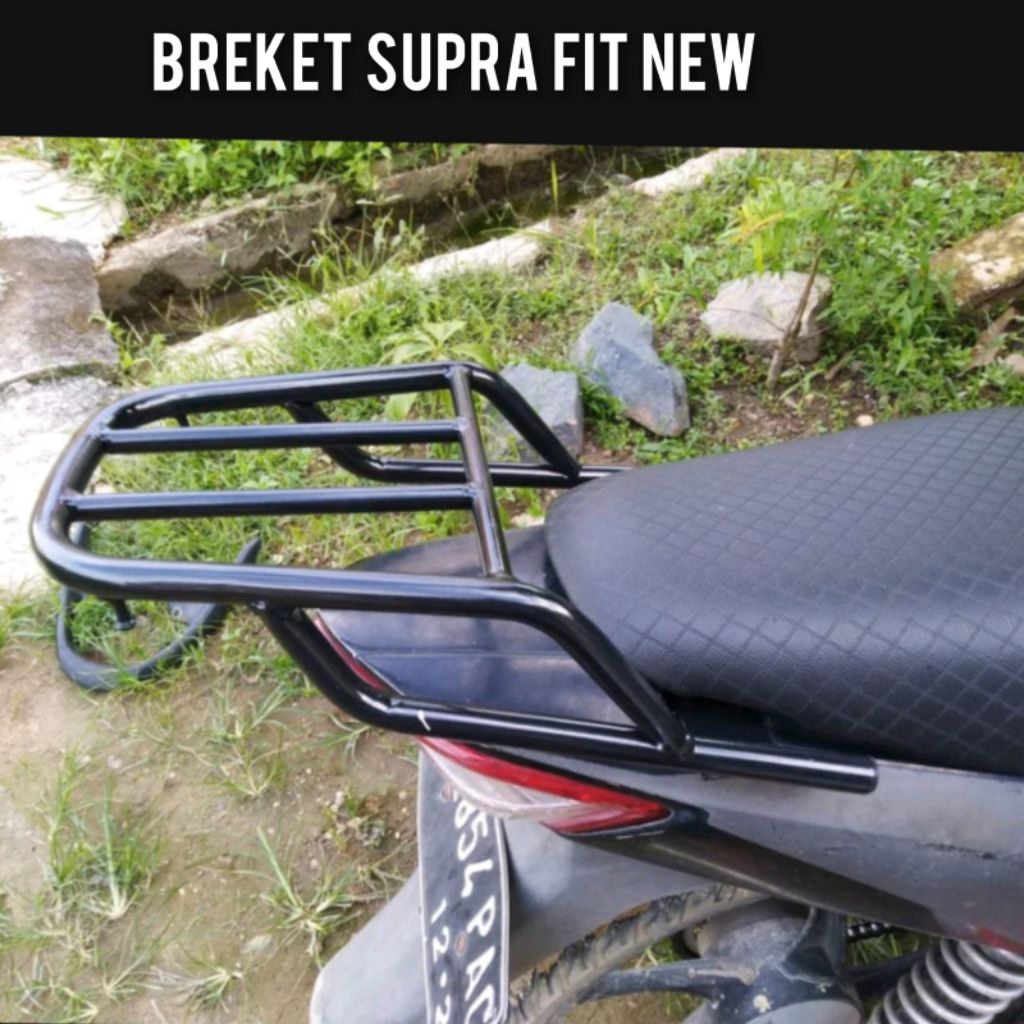 Breket Motor SUPRA FIT NEW Breaket Braket locco Rear Begel Dudukan Box Rak Bagasi Belakang Planger p
