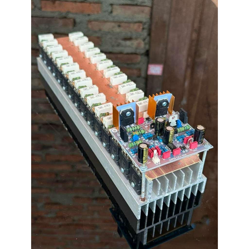 Socl 506 2U lengkap final PCB FIBER