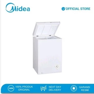 MIDEA - CHEST FREEZER KAPASITAS 100 LITER  HS129C | FREEZER BOX MIDEA KAPASITAS 100 LITER HS129C