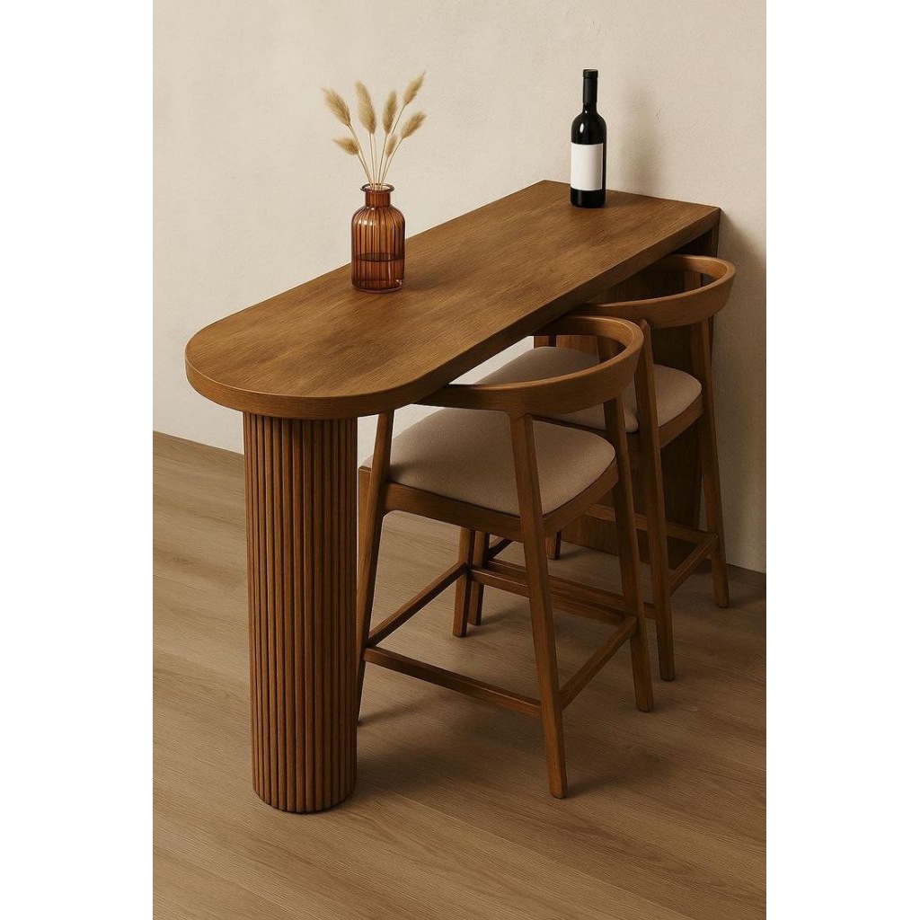 meja bar meja kayu jati meja bar dapur meja cafe dan resto meja jati Jepara