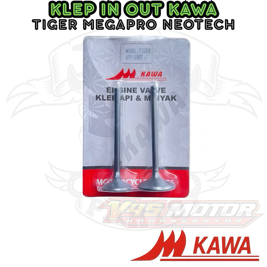 KLEP IN OUT TIGER GL PRO GL NEOTECH MEGA PRO PRIMUS ORIGINAL KAWA