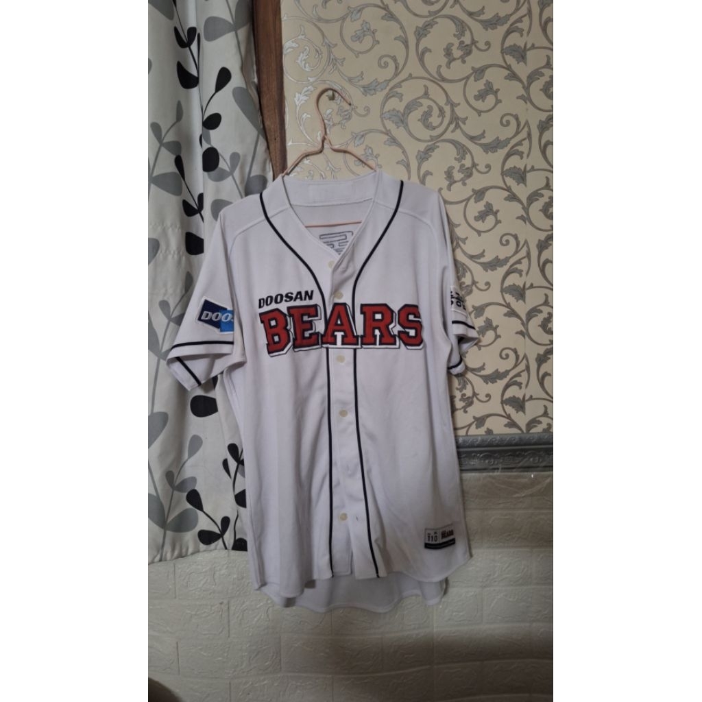 Jersey Baseball Doosan Bears Size XXL fit XL