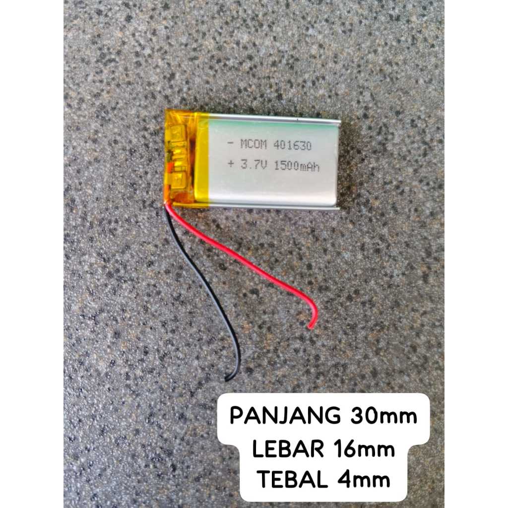 BATERAI TANAM 2 KABEL 401535 P 35MM L 15MM T 4MM / 802035 P 35MM L 20MM T 8MM / 302323 P 23MM L 23MM