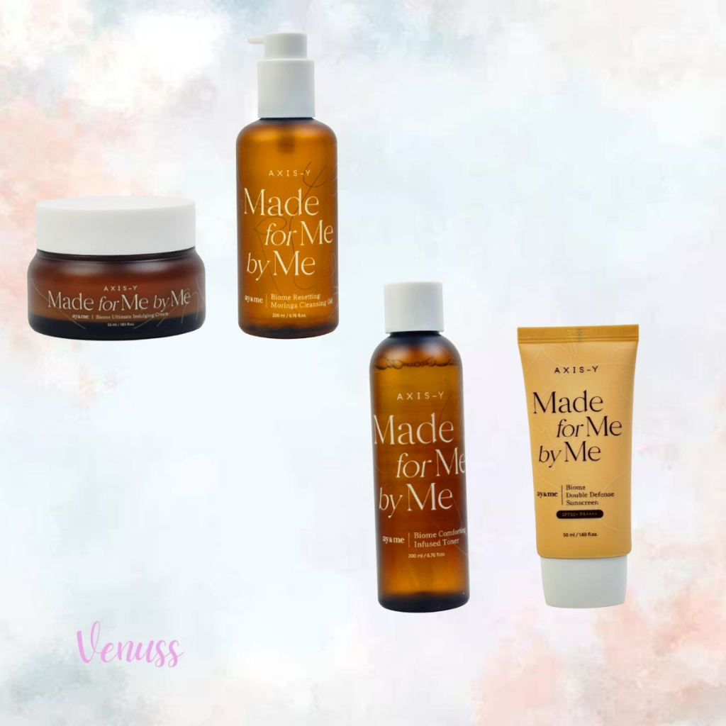 axis y | axis-y Biome Double Defense Sunscreen 50ml | Biome Comforting Infused Toner 200ml | Biome R