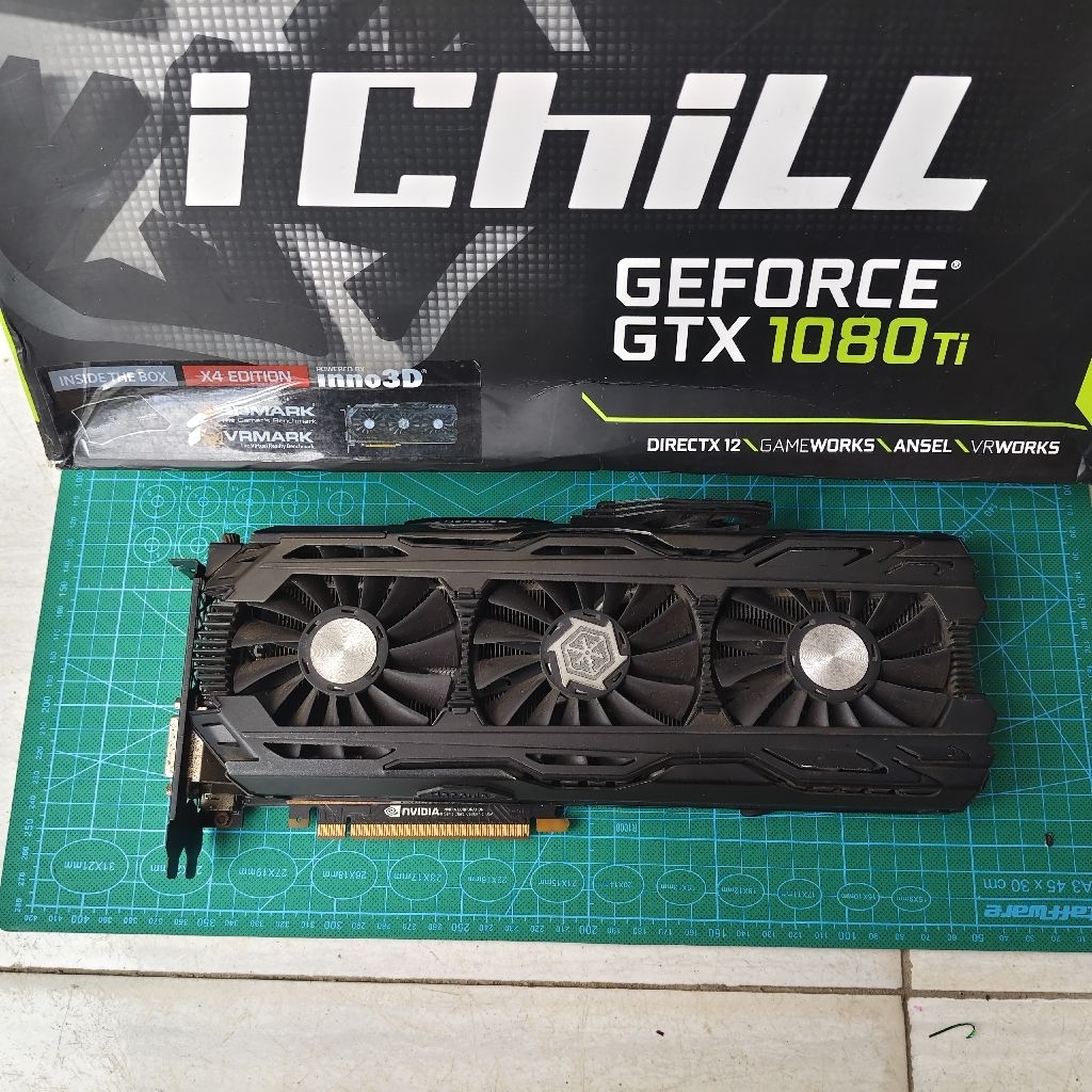 VGA Rusak GTX 1080 Ti Matot Minus