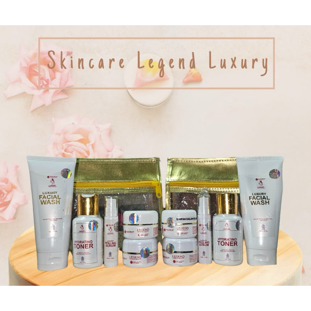 Paket Legend Luxury Premium Whitening & Acne BPOM Klinik (Forte) by SS Glow Up Feat S&A