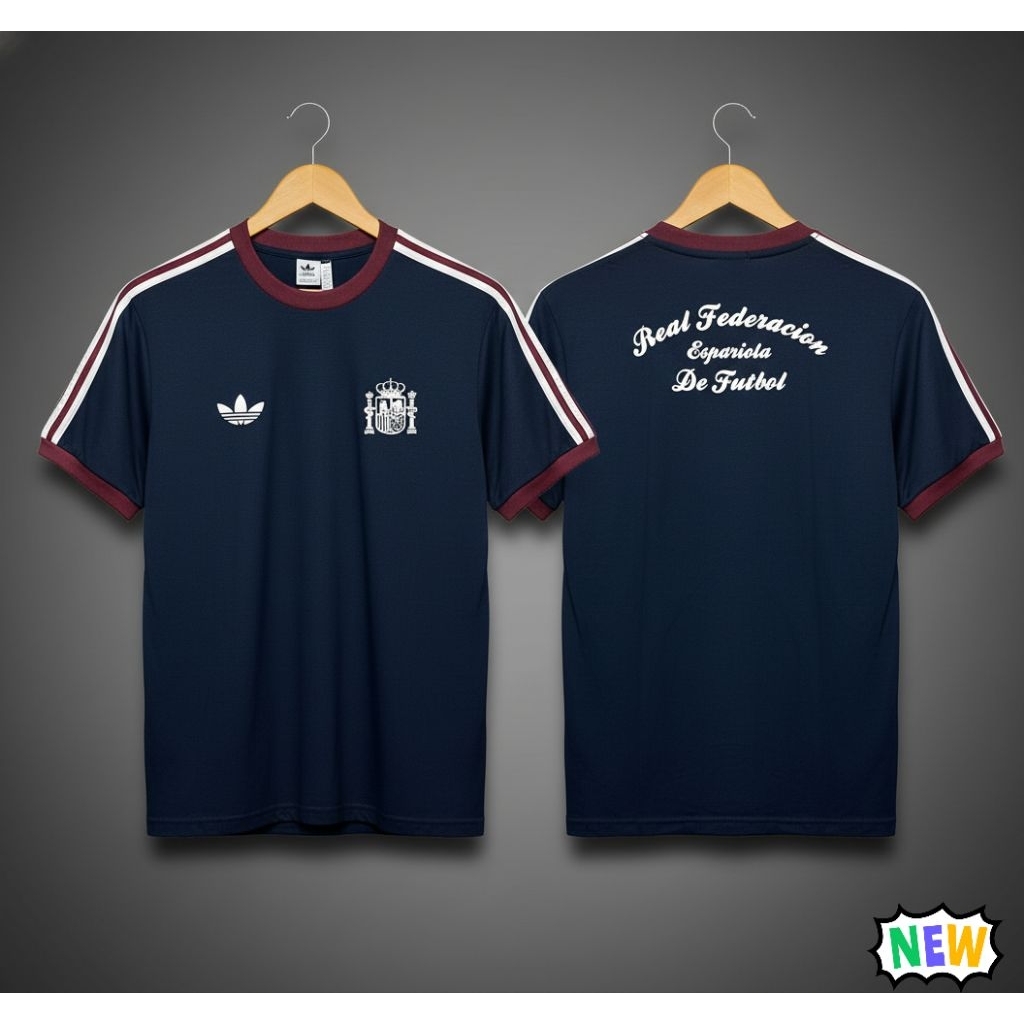 T-Shirt Trefoil Retro Spanyol Vintage Casual