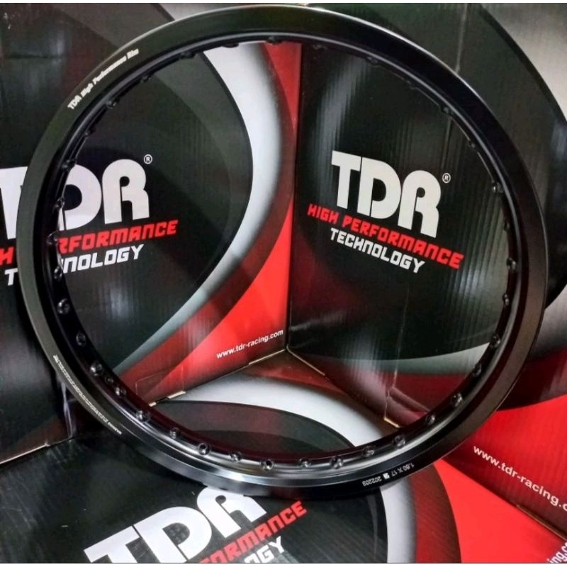 Velg lidi TDR W Shape 160 x 21 & 215 x 18 Black 18 21
