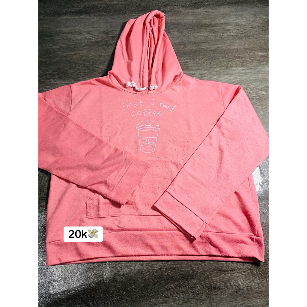 preloved hoodie pink
