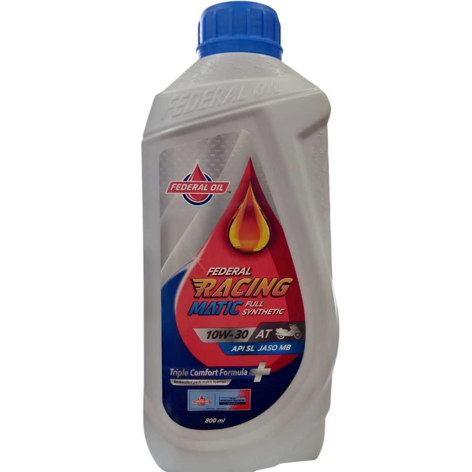 Federal Oil Racing Matic  Sae 10/30 800ml (Dijamin Asli)